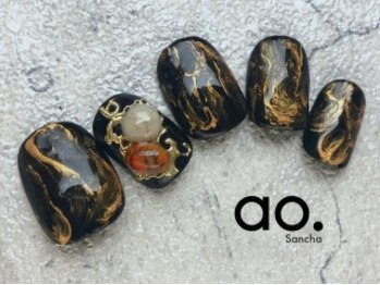 アオ 池尻大橋(ao.)/85min アンティークネイル