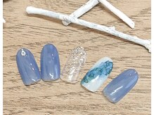 ネイルプラータ(Nail Plata)/紫陽花ネイル &nbsp;【6780】