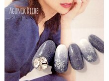 アグニークリッシェ(Agunik Riche)/【雪の結晶ネイル】