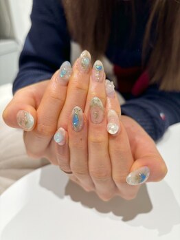 アース ネイルアンドアイラッシュ 大崎店(HAIR ＆ MAKE EARTH Nail＆Eyelash)/定額11000円