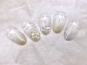 ラウレアネイル(Laule’a Nail)/【定額】シェルネイル 海 貝殻
