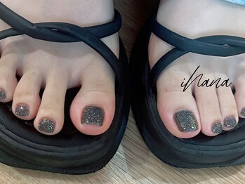 イハナ(ihana)/フット・フラッシュ*ブラック