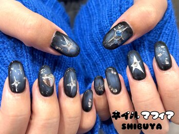 ネイルマフィア 渋谷(NAIL MAFIA)/Y2K/チークネイル/海外風/渋谷
