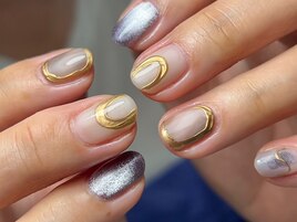 【人気定額】ニュアンスネイル