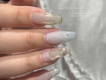 アイネイルズ 心斎橋店(I-nails)/【Lica】light blue 心斎橋