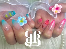夏ネイル♪