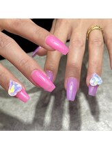 ネイルズ ヒマワリ(Nails Himawari)/【前田担当】持ち込みデザイン