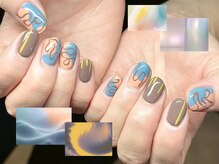 ヌル ネイル 堀江(NURU NAIL HORIE)/北欧おしゃれニュアンスネイル☆