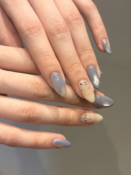 エン(enn)/水色ニュアンス