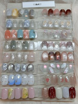 アルス ネイル(A.r.s nail)/7月 アート定額コース (渡邊)