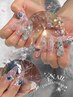 【長さ出し10本+持ち込み】120分ART|10本しっかりデザイン ¥13,500
