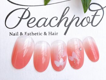 ピーチポット/【パラジェル】上品シンプル