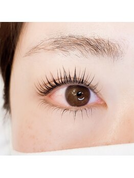 サロン ニー(ne)/美容液で伸ばしてまつげパーマ♪