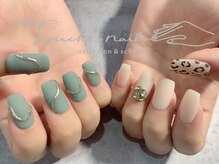 トゥーシェネイルズ 上中野店(Touche’nails)/マットデザイン