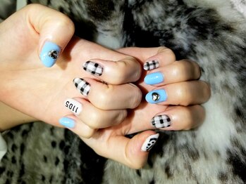 シュガーネイル(sugar nail)/SnowManネイル