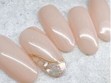 チェリーズネイル(Cherrys Nail)/シンプル ワンポイント ネイル