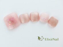 エリクサーネイル 神田(Elixir Nail)/フットやり放題/クーポン使用