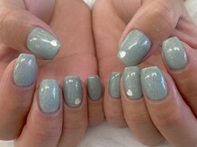 ディーネイル 池袋(D-nail)/【山崎】シンプルハートネイル