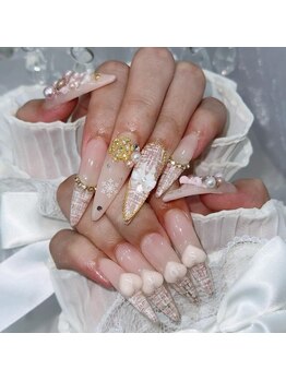 プティネイル(Puty Nail)/クリスマスネイル スカルプ