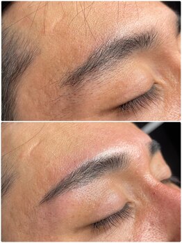 グロー(GLOW)/眉スタイリング＋眉周りWax脱毛