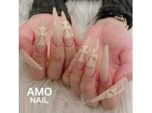 アモ ラブネイルズ 高崎駅前店(AMO Love nails)の雰囲気（2席のゆったりした店内となってます！テレビ完備です！）
