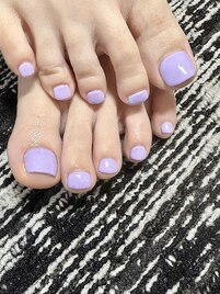 ☆パステルパープルフット☆