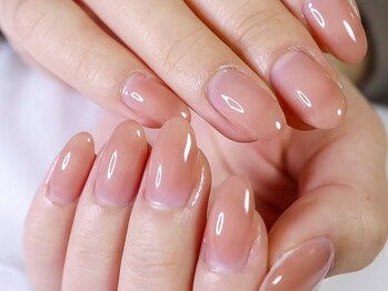 コボ(COVO)の写真/【自爪育成・フィルイン】オフィスで浮かない上品な大人シンプルネイル♪美しいフォルムで魅了する指先へ！