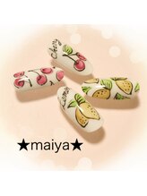 マイヤ 門前仲町本店(maiya)/☆大人フルーツネイルペイント☆