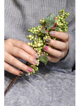 キダチ(Kidati)/マットフレンチデザインネイル