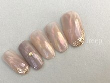 フリープ(freep)/11月月替わりネイル 春 夏 秋 冬