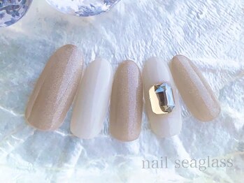 ネイル シーグラス(nail seaglass)/シンプル定額