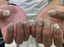 イビズ 新宿店(eviz)/ミラーネイル