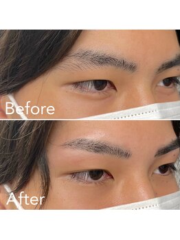 脱毛サロン メンズ 堂々/眉毛ワックス脱毛