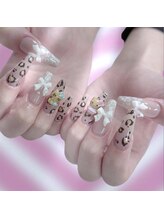 ルーミー アンド コー(Roomy&co.)/豹柄ネイル