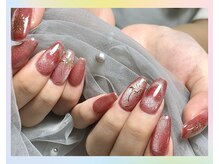 センシー ネイル スタジオ(Sensy Nail Studio)/人気のマグハート+花火アート