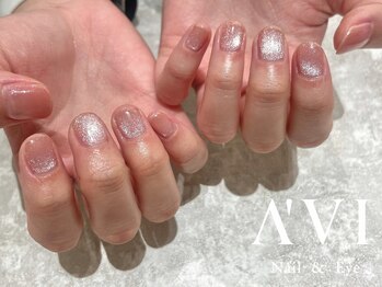 ネイルアンドアイラッシュ アヴィ(Nail and Eyelash A'vi)/マグネットネイル/ワンカラー