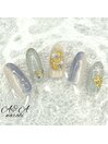 夏パーツネイル