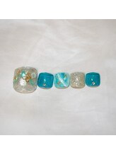 ティアモ(Ti Amo)/夏ネイル♪