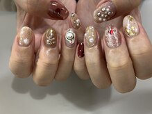 ミラ(milla.)/Christmas nail