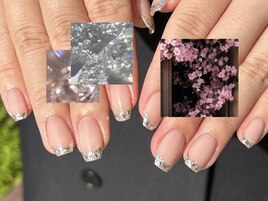 キラキラガラスフレンチ