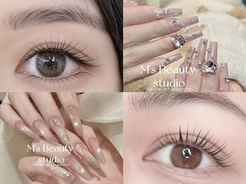 M's Beauty Studio　赤坂店【ネイル/まつげパーマ/マツエク/フェイシャル】の写真/デザイン得意マツエクとネイルで輝く毎日！ネイルもマツエクも種類豊富で選べる