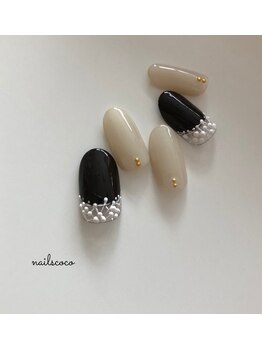 ネイルズ ココ(nails COCO)/オトナ☆レースネイル