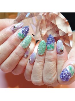 ぷくぷくブドウネイル