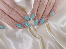 キキネイル たまプラーザ店(kikinail)/8月定額B マーメイドネイル