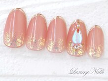 ラグジュアリーネイルズ アカバネ(Luxury Nails Akabane)/キラキラ*ガーリーネイル