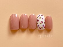 ネイルサロン スプレンダー(Splendor)/押し花ネイル