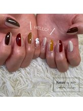 ユマニ バイ ヒート(Humani by HEAT)/隠れオバケたんネイル