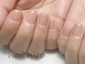 ネイルニコ(nail nico)/ワンポイント★ワンカラー