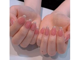 ラメフレンチ