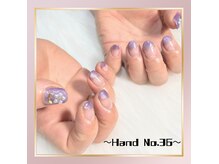 はあとねいる 伊勢崎店の雰囲気（handデザイン36番♪可愛いお花のデザインです。）